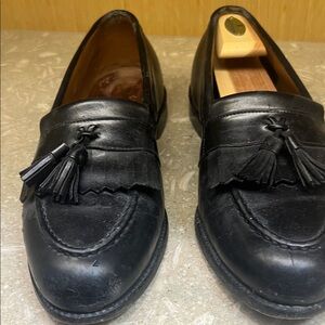Classic Black Tassel Loafers